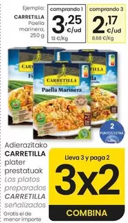 Carretilla - Paella Marinera
