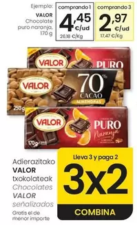 Valor - Chocolate Puro Naranja
