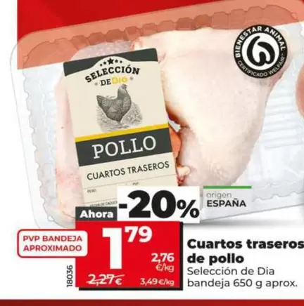 Seleccion De Dia - Cuartos Traseros De Pollo
