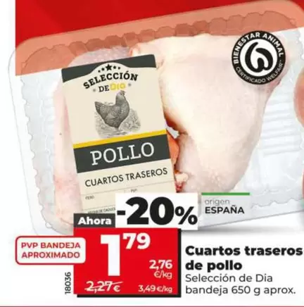 Seleccion De Dia - Cuartos Traseros De Pollo