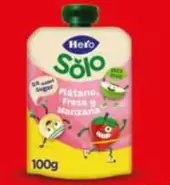 Hero - Bolsita De Platano, Fresa Y Manzana Hero 100 G