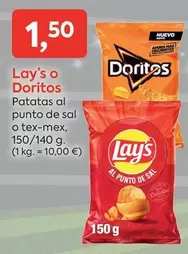Lay's - Patatas Al Punto De Sal O Tex-mex