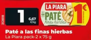 La Piara - Paté A Las Finas Hierbas 