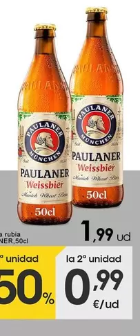 Paulaner - Cerveza Rubia
