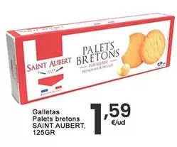Saint Aubert - Galletas Palets Bretons