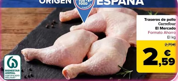 Carrefour El Mercado - Traseros De Pollo 
