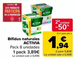 Activia - Bifidus Naturales 