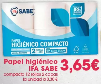 ifa sabe - Papel Higienico