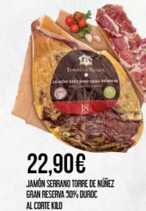 Serrano - Jamón Torre De Núñez Gran Reserva 50% Duroc