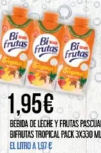 Tropical - Bebida De Leche Y Frutas Pascual Bifrutas