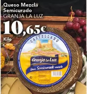 Granja la Luz - Queso Mezcla Semicurado