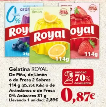 Royal - Gelatina De Pina