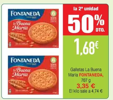Fontaneda - Galletas La Buena Maria
