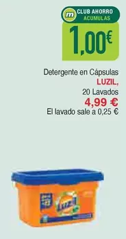 Luzil - Detergente En Capsulas