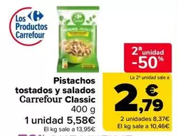 Carrefour - Pistachos Tostados Y Salados