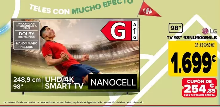 LG - Tv 98" 98NU900B6LB