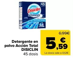 Discilin - Detergente En Polvo Accion Total