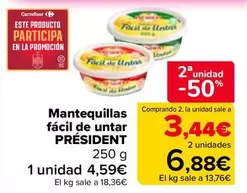 Président - Mantequillas Facil De Untar