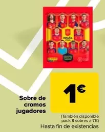 Sobre De Cromos Jugadores