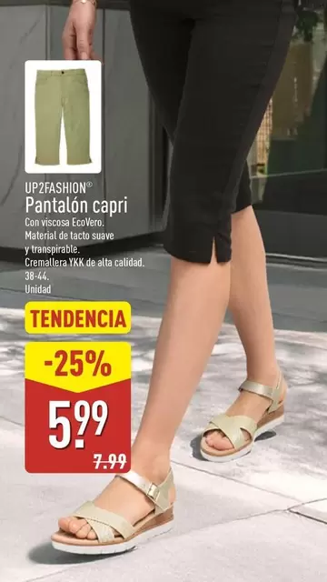 Up2fashion - Pantalon Capri