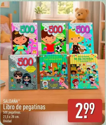 Saldana - Libro De Pegatinas