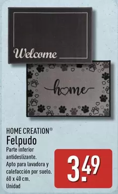 Home Creation - Felpudo