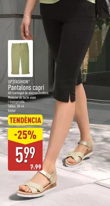 Up2fashion - Pantalons Capri