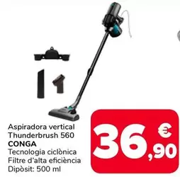 Conga - Aspiradora Vertical Thunderbrush 560