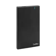 CAJA EXTERNA COOLBOX SLIMCHASE A-2540 2,5" SATA - USB3.0 NEGRO