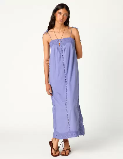 VESTIDO BRODERIE LILA