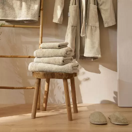Bath Towel - Combed Cotton - Basic LM Beige