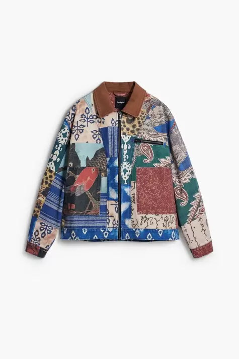Chaqueta patchwork