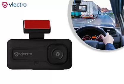 Dashcam con cámara frontal e interior