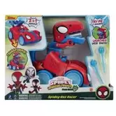 Spidey and friends vehiculo con funcion spidey-rex (jazwares iberia - snf0350.)