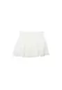 Falda pantalón bambula bordados