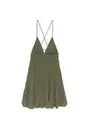 Vestido corto escote espalda