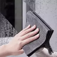 5 Magic Glass Cleaning Cloths - No Marks - Ideal for Mirrors and Waterless Printing