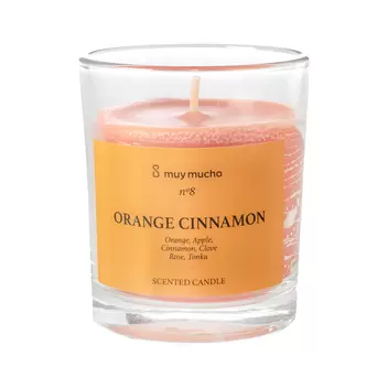 Orange Cinnamon Scented Candle
