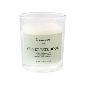 Velvet Patchouli Scented Candle