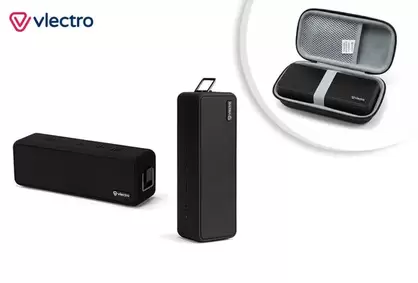 Altavoz bluetooth avanzado con las últimas tecnologías y con práctico estuche de almacenamiento gratuito