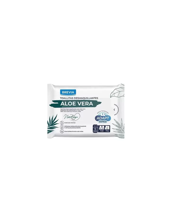 Toallitas Húmedas Desmaquillantes Aloe Vera