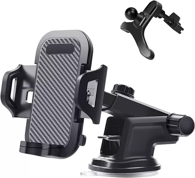 Supporto Universale Adesivo Base Auto Cruscotto Porta per Cellulare Smartphone -