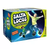 Talla: Hasta 40 - Salta Locos 126630 Mini Trampolines con Efecto Antigravedad Negro
