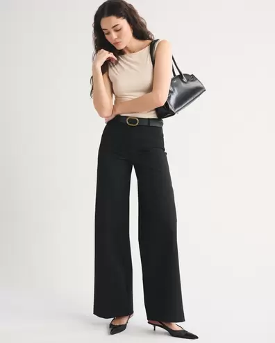A&F Forme Ultra Wide Leg Pant