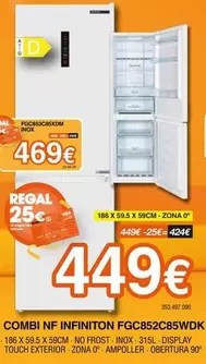 Infiniton - Combi NF FGC852C85WDK