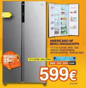 Beko - Americano NF GNO5323XPN
