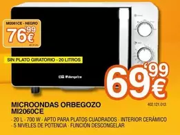 Orbegozo - Microondas MI2060CE