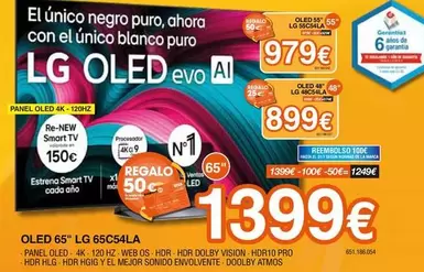 LG - Oled 65" 65C54LA