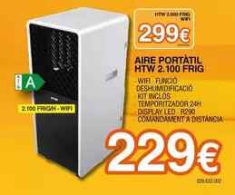 HTW - Aire Portatil 2100 Frig