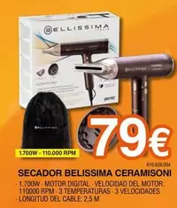 Bellissima - Secador Ceramisoni